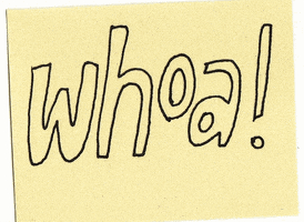 Typography Wow GIF by Mia Page