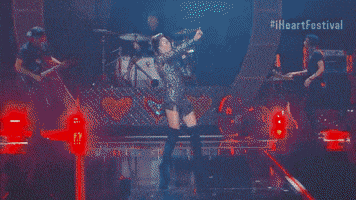 miley cyrus singing GIF by iHeartRadio