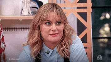 amy poehler wtf GIF by NBC