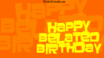 Happy Birthday GIF by wishafriend