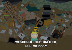 butters stotch dog GIF by South Park 