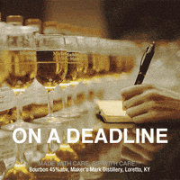 due date drinking GIF by Maker's Mark