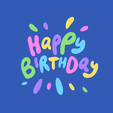 Happy Birthday Art GIF