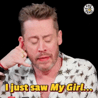 Macaulay Culkin Hot Ones GIF by First We Feast