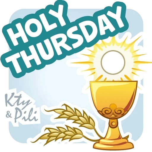 Holy Thursday Easter GIF