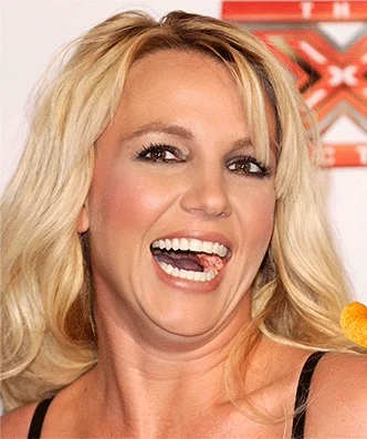 britney spears eating GIF