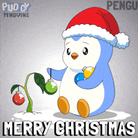 Merry Christmas GIF by Pudgy Penguins