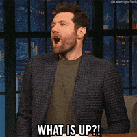How Are You Doing Whats Up GIF by Late Night with Seth Meyers