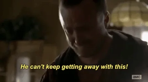 Aaron Paul He Cant Keep Getting Away With This GIF