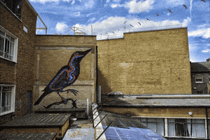 street art loop GIF by A. L. Crego