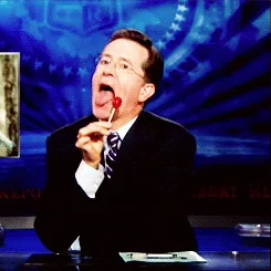Sexy Stephen Colbert GIF