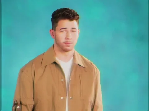 Nick Jonas Flirting GIF