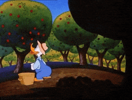 Donald Duck Apple GIF