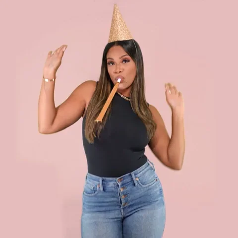 Celebrating Happy Birthday GIF