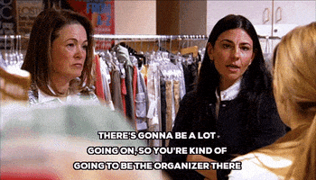 lisa love there's gonna be a lot going on so you're kind of going to be the organizer there GIF by The Hills