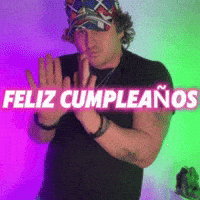 Feliz Cumple Happy Birthday GIF by Luke Westen