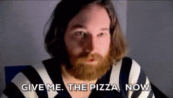 pizza GIF by Leroy Patterson