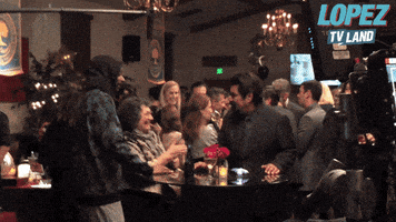 behind the scenes GIF by Lopez on TV Land