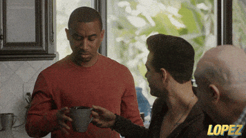 george lopez coffee GIF by Lopez on TV Land