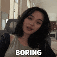 Bored Cute Girl GIF