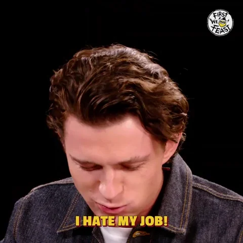 Tom Holland Job GIF