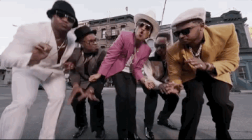 uptown funk dancing GIF by Bruno Mars