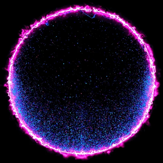 trippy circle GIF