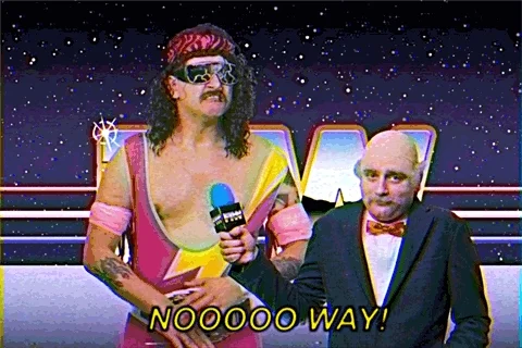 No Way Wrestling GIF