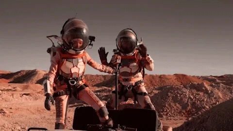 Space Competition GIF