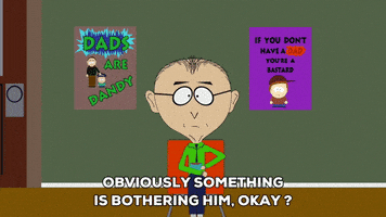 talking mr. mackey GIF by South Park 