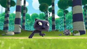 cat recover GIF by True and the Rainbow Kingdom