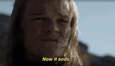 Its Over GIF