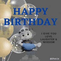 Happy Birthday Party Time GIF by Zhot