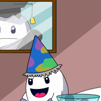 Excited Happy Birthday GIF by Magic Eden