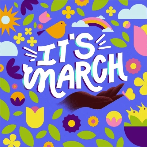 Excited Spring Break GIF