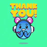 Thank U GIF by The Grapes