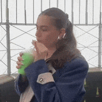 Shamrock Shake Drinking GIF by Empire State Building