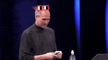 Steve Jobs Deal With It GIF by nounish ⌐◨-◨
