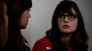 Zooey Deschanel No GIF by New Girl