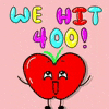 My community just hit 400 members