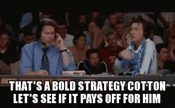 GIF from GIPHY - illustrating the Brewers' unique strategy