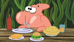 Giphy - Spongebob Squarepants Eating GIF