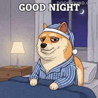 Tired Good Night GIF by Doge Pound