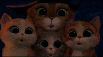 puss in boots cats GIF