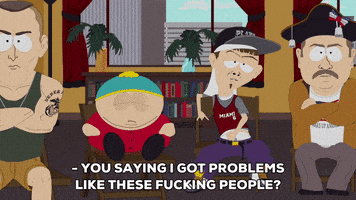 angry eric cartman GIF by South Park 