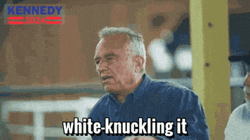 Nervous Holding On GIF by Team Kennedy