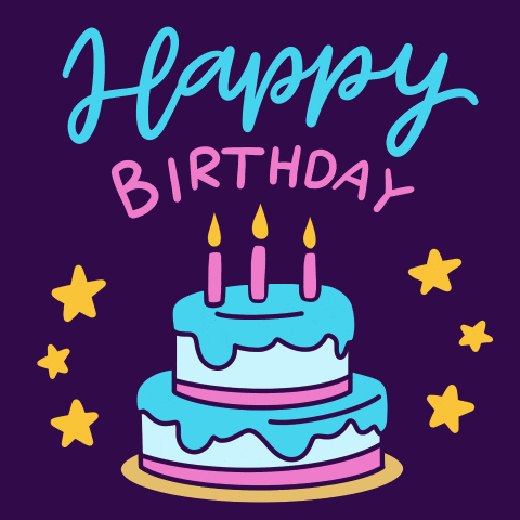 Giphy - Happy Birthday GIF by Heather Roberts