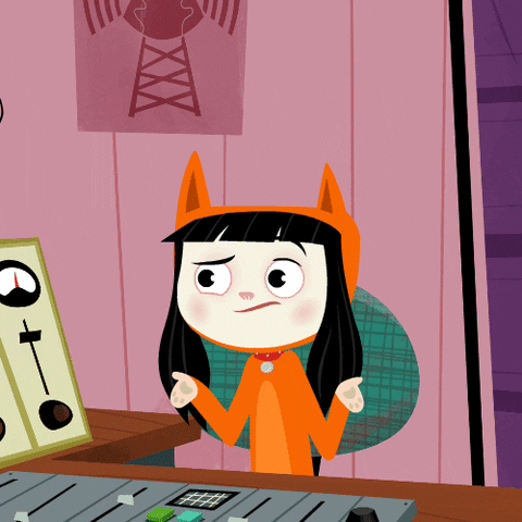 Giphy - Radio Host Whatever GIF by Kitty Is Not A Cat