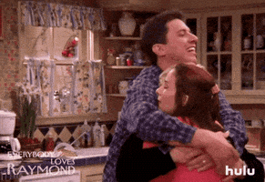 everybody loves raymond hug GIF by HULU