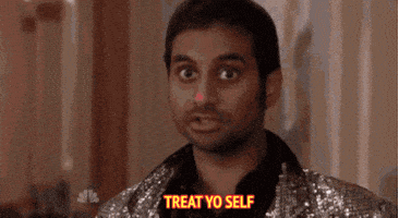 tom haverford treat yo self GIF